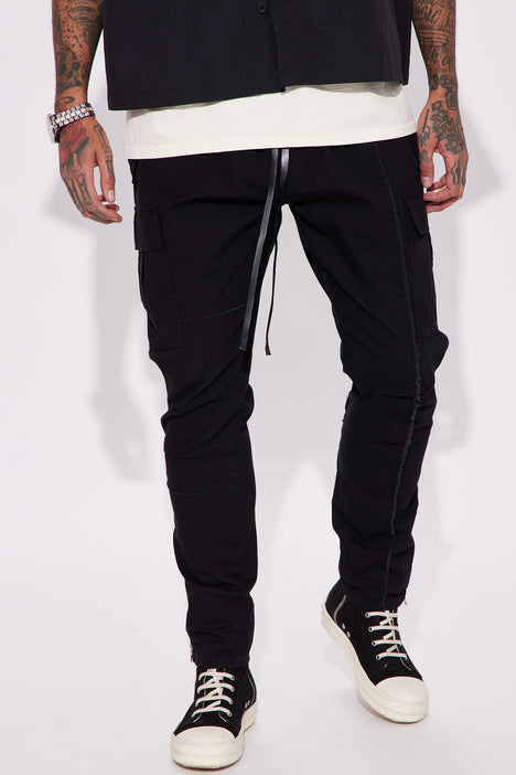 Super Skinny Pants With Front Ankle Zip | boohooMAN USA